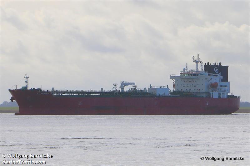 sti maximus (Chemical/Oil Products Tanker) - IMO 9854741, MMSI 538010458, Call Sign V7A6071 under the flag of Marshall Islands