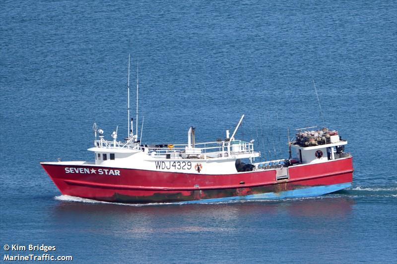 seven star (Fishing vessel) - IMO , MMSI 367776630, Call Sign WDJ4329 under the flag of United States (USA)