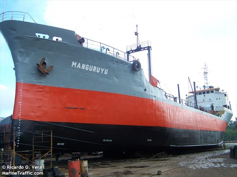 manguruyu (Oil Products Tanker) - IMO 7238759, MMSI 701007049, Call Sign LW3446 under the flag of Argentina