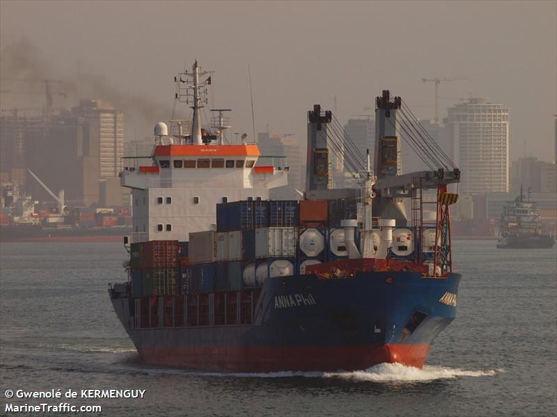 blue lagoon (General Cargo Ship) - IMO 9633850, MMSI 305695000, Call Sign V2RA6 under the flag of Antigua & Barbuda