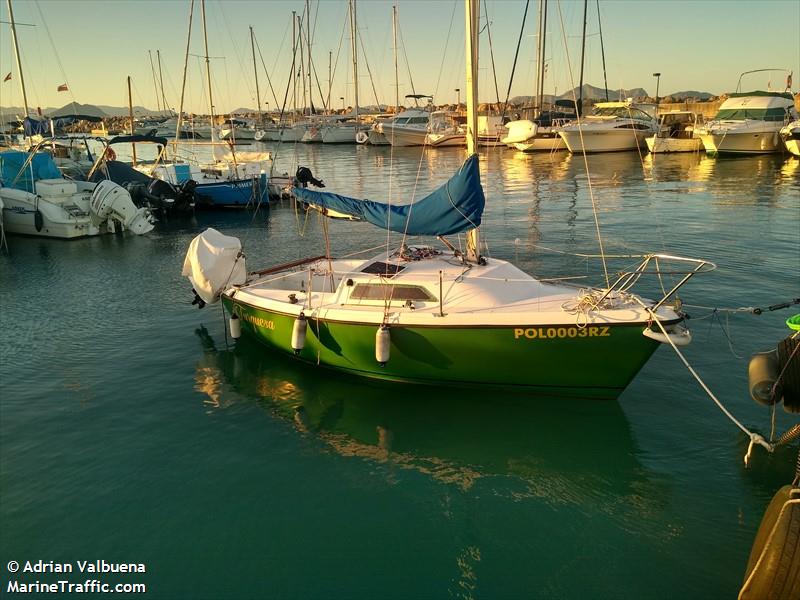 turquesa (Sailing vessel) - IMO , MMSI 261001319, Call Sign SPA3064 under the flag of Poland