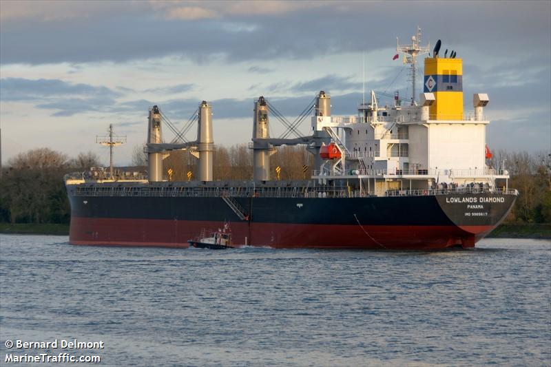 lowlands diamond (Bulk Carrier) - IMO 9965617, MMSI 352002669, Call Sign 3E4991 under the flag of Panama