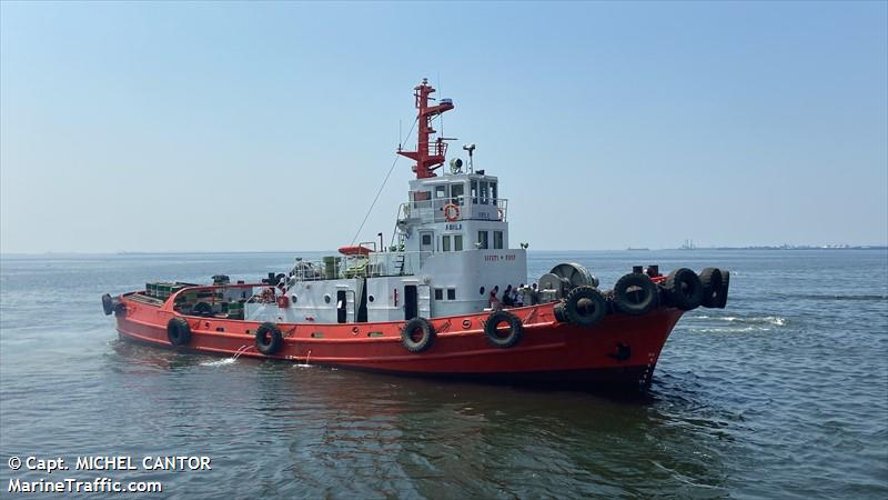 mt agila (Tug) - IMO , MMSI 431600991 under the flag of Japan