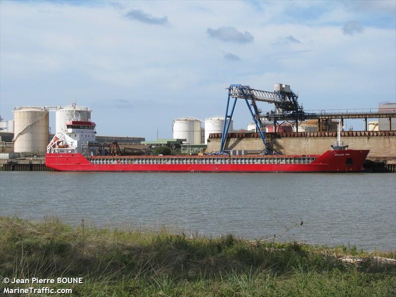 atalaya tma (General Cargo Ship) - IMO 9369291, MMSI 255998000, Call Sign CRZM under the flag of Madeira