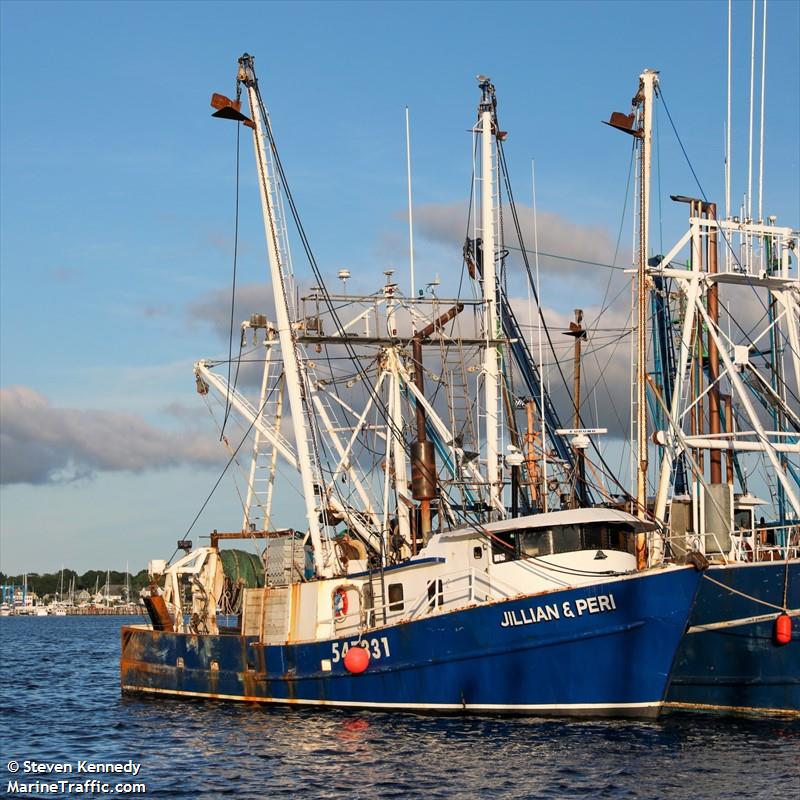 jillian and peri (Fishing vessel) - IMO , MMSI 368303690, Call Sign WDD8641 under the flag of United States (USA)