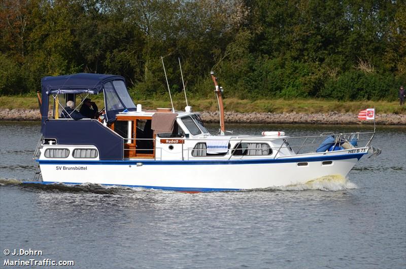 mj rudolf (Pleasure craft) - IMO , MMSI 218014810, Call Sign RUDOLF under the flag of Germany