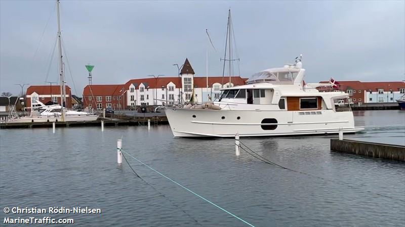 agnes (Pleasure craft) - IMO , MMSI 219031052, Call Sign OULD under the flag of Denmark