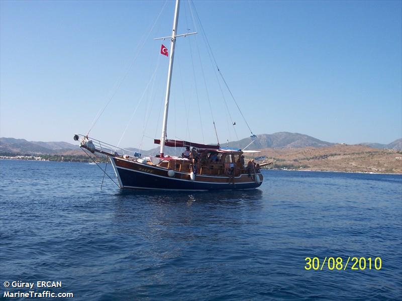 salty (Passenger ship) - IMO , MMSI 271041374, Call Sign YM4623 under the flag of Turkey