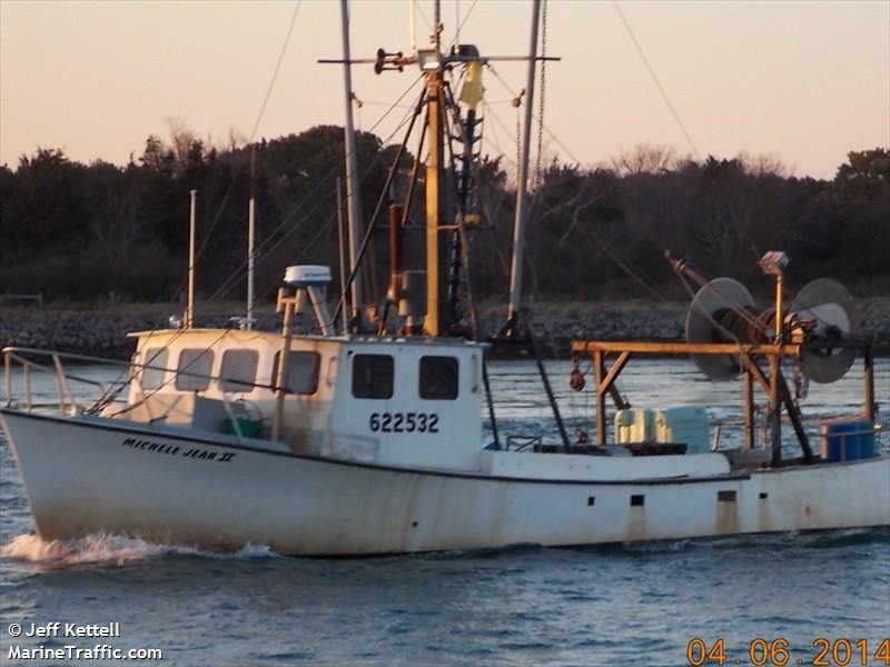 michele jean 2 (Fishing vessel) - IMO , MMSI 367518040, Call Sign WDG2672 under the flag of United States (USA)