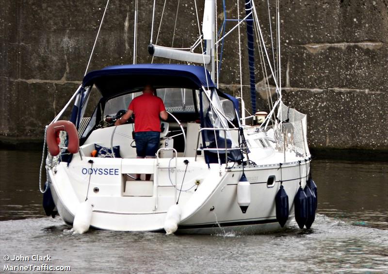 odyssee (Sailing vessel) - IMO , MMSI 235034138, Call Sign MDTA8 under the flag of United Kingdom (UK)