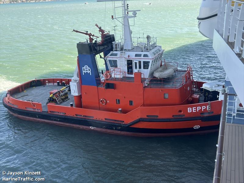 beppe (Tug) - IMO 9051234, MMSI 247427400, Call Sign IQJB under the flag of Italy