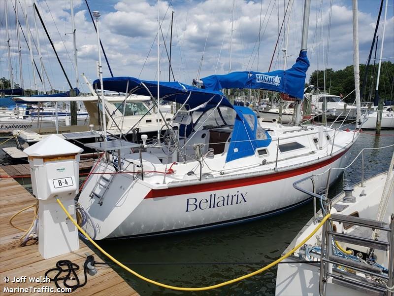 bellatrix (Sailing vessel) - IMO , MMSI 338237884 under the flag of USA