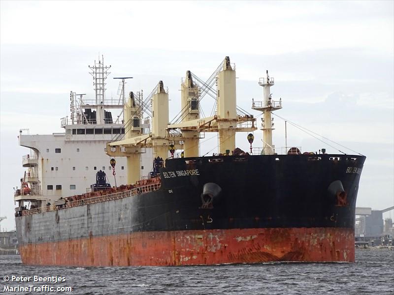 bolten singapore (Bulk Carrier) - IMO 9737357, MMSI 255802370, Call Sign CQOS under the flag of Madeira