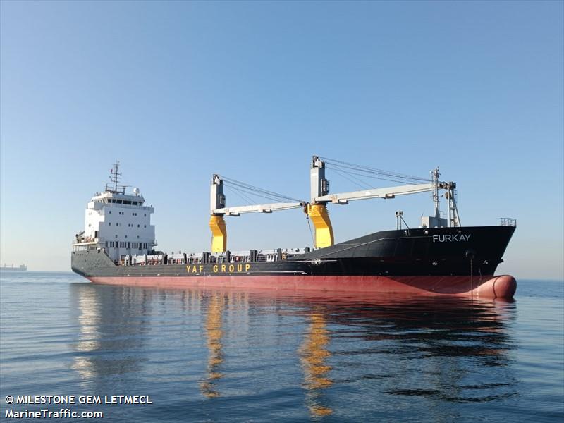 furkay (General Cargo Ship) - IMO 9457103, MMSI 352002334, Call Sign 3E2266 under the flag of Panama