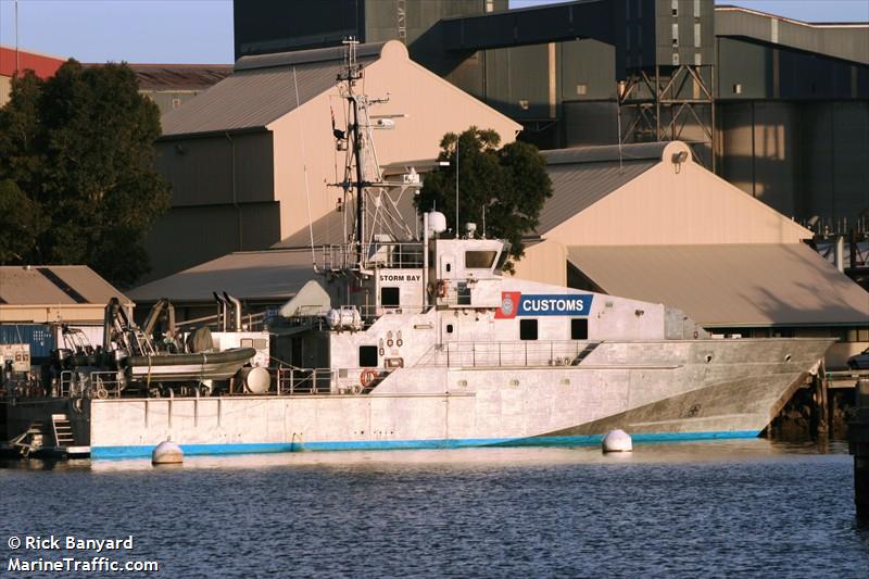 storm bay (Patrol Vessel) - IMO 9193161, MMSI 503371000, Call Sign VMGV under the flag of Australia