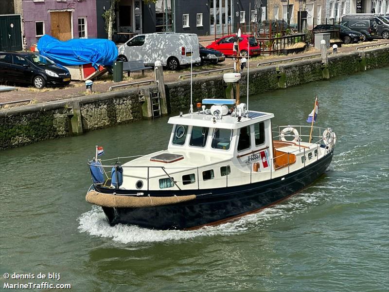 louise (Pleasure craft) - IMO , MMSI 244026422, Call Sign PG4160 under the flag of Netherlands