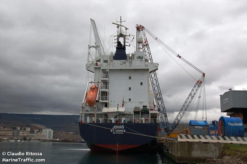 corsica (General Cargo Ship) - IMO 9222352, MMSI 341035001, Call Sign V4CO5 under the flag of St Kitts & Nevis