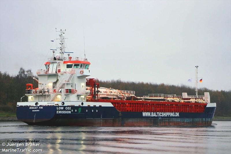 biscay fin (General Cargo Ship) - IMO 9953987, MMSI 255915581, Call Sign CQ2039 under the flag of Madeira