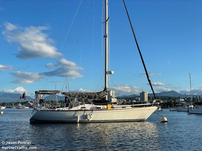 elu (Sailing vessel) - IMO , MMSI 316031228, Call Sign CFA3334 under the flag of Canada