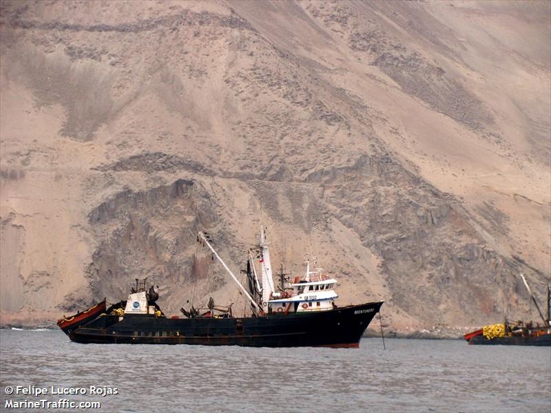 aventurero (Fishing Vessel) - IMO 8611403, MMSI 725000028, Call Sign CB 3232 under the flag of Chile