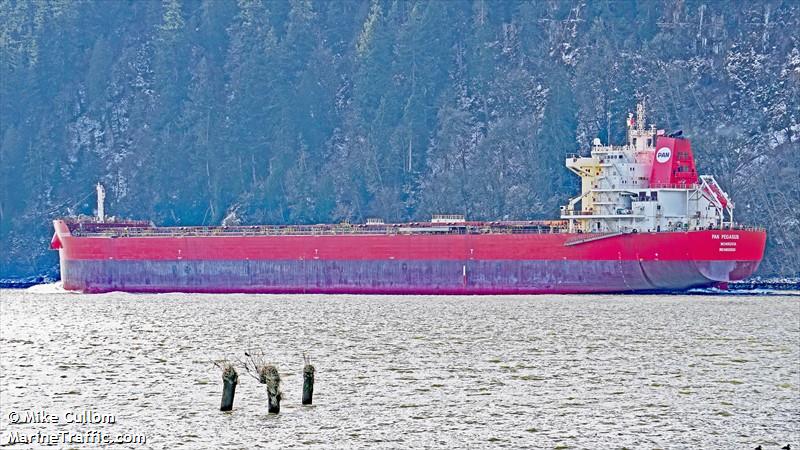 pan pegasus (Bulk Carrier) - IMO 9855501, MMSI 636023182, Call Sign 5LML3 under the flag of Liberia