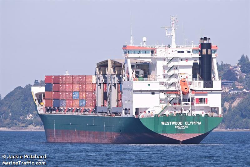 westwood olympia (General Cargo Ship) - IMO 9226061, MMSI 563200300, Call Sign 9V9009 under the flag of Singapore