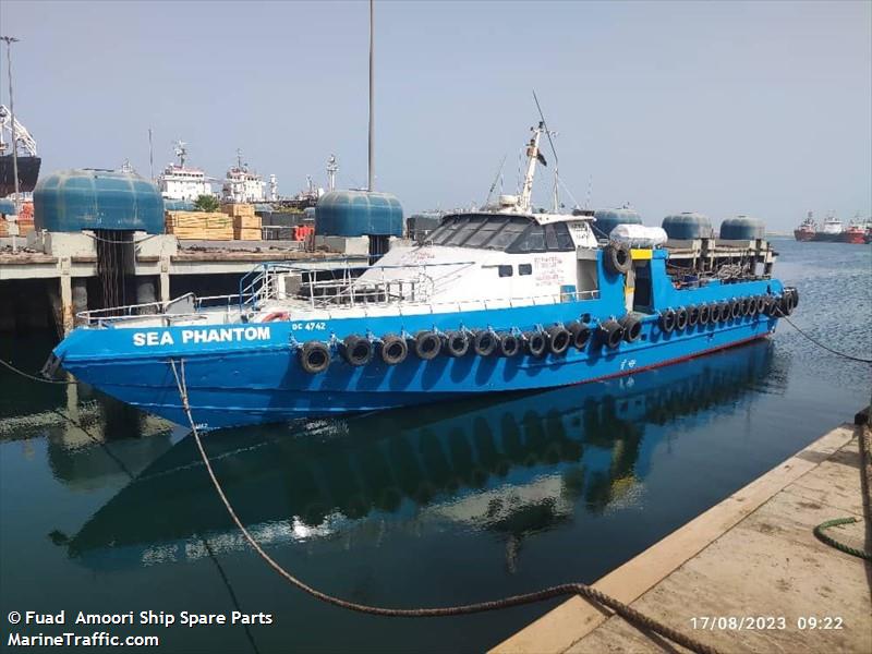 sea phantom (Passenger Ship) - IMO 8512499, MMSI 470001000, Call Sign A6E2015 under the flag of UAE