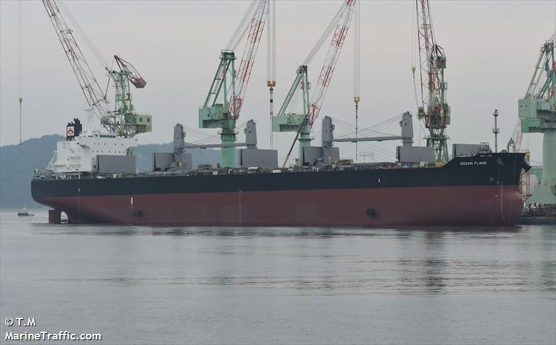 ocean flame (Bulk Carrier) - IMO 9979204, MMSI 352002944, Call Sign 3E4700 under the flag of Panama