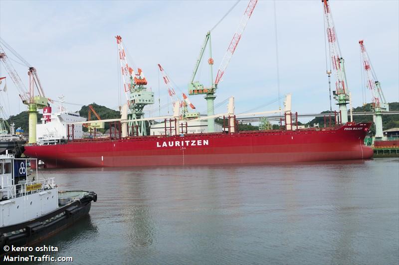 frida bulker (Bulk Carrier) - IMO 9968970, MMSI 352002945, Call Sign 3E4701 under the flag of Panama