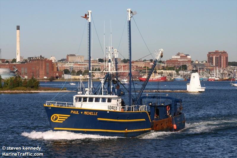 paul michelle (Fishing Vessel) - IMO 7933892, MMSI 367346110, Call Sign WCY3105 under the flag of United States (USA)