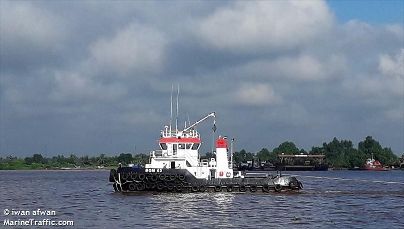 bgm 03 (Towing vessel (tow>200)) - IMO , MMSI 525500025, Call Sign YDB6881 under the flag of Indonesia