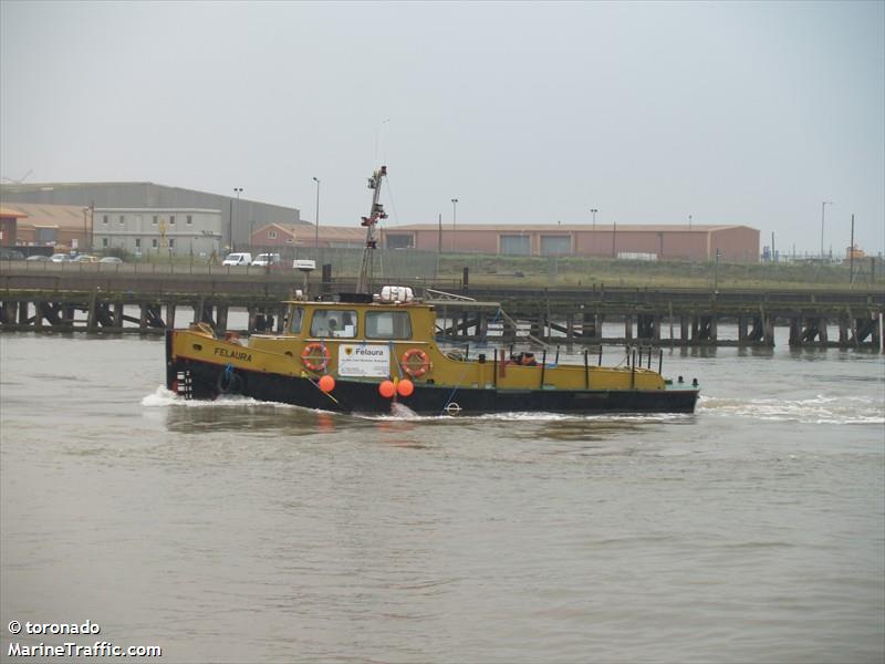 felaura (Tug) - IMO , MMSI 235076617, Call Sign MDVF2 under the flag of United Kingdom (UK)