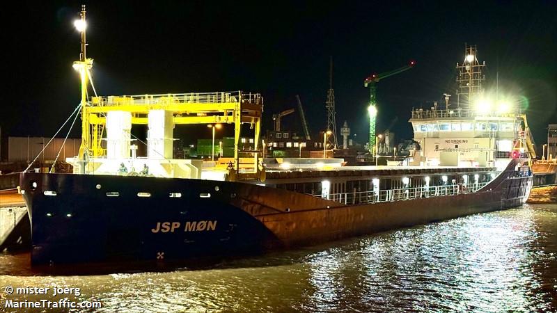 jsp moen (General Cargo Ship) - IMO 9968176, MMSI 255807000, Call Sign CQUN under the flag of Madeira