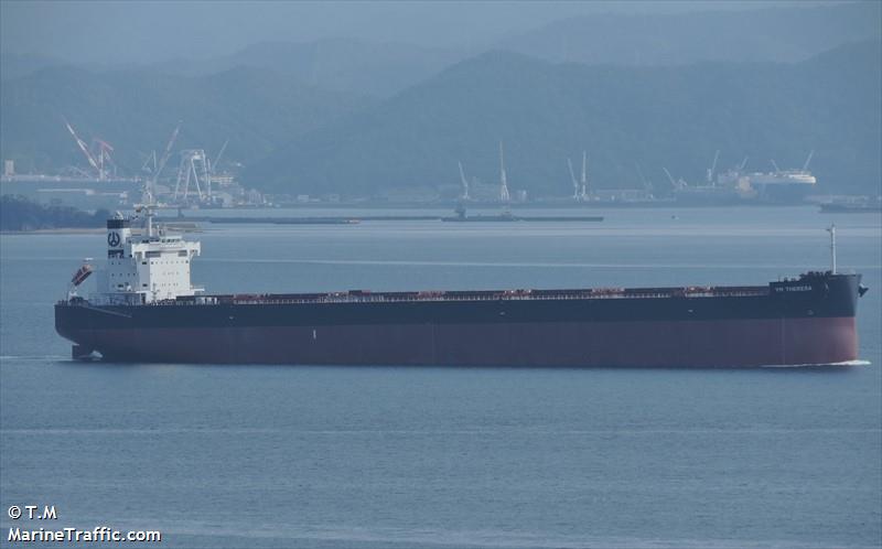 ym theresa (Bulk Carrier) - IMO 9959400, MMSI 538010602, Call Sign V7A7131 under the flag of Marshall Islands