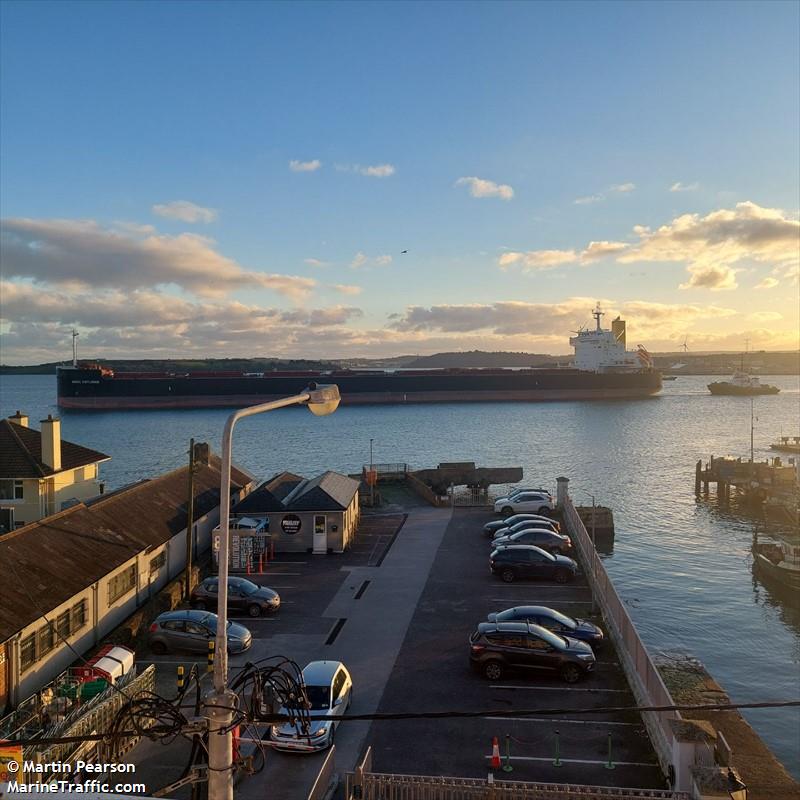 basic explorer (Bulk Carrier) - IMO 9944338, MMSI 538010787, Call Sign V7A7430 under the flag of Marshall Islands