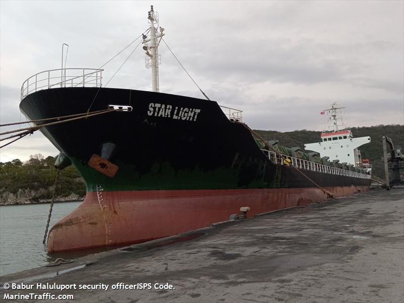 star light (General Cargo Ship) - IMO 8661408, MMSI 677050800, Call Sign 5IM 608 under the flag of Tanzania