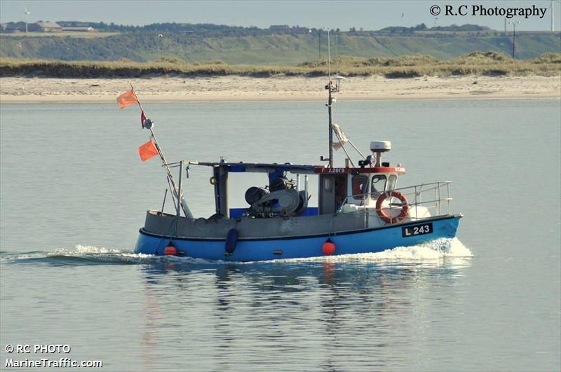 kt roenn (Fishing vessel) - IMO , MMSI 219019856, Call Sign XPE6336 under the flag of Denmark