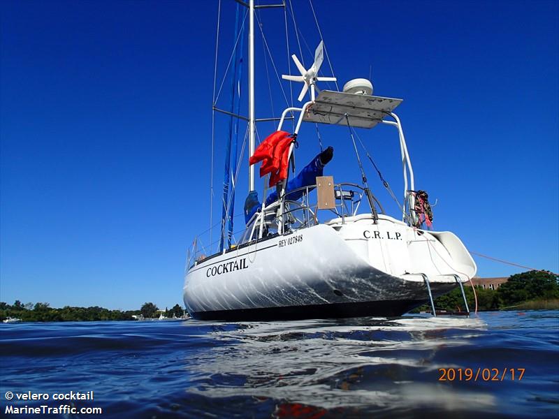 cocktail (Pleasure craft) - IMO , MMSI 701001044, Call Sign LW3848 under the flag of Argentina