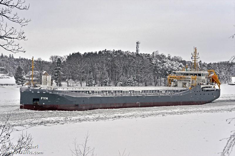 fyn (General Cargo Ship) - IMO 9968188, MMSI 255851000, Call Sign CQVJ under the flag of Madeira