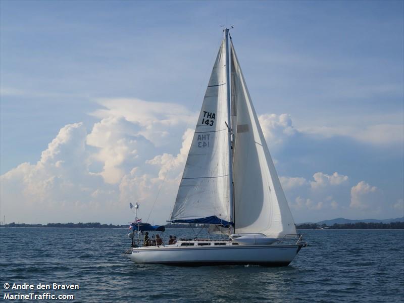 amore (Sailing vessel) - IMO , MMSI 567001493, Call Sign 4936 under the flag of Thailand