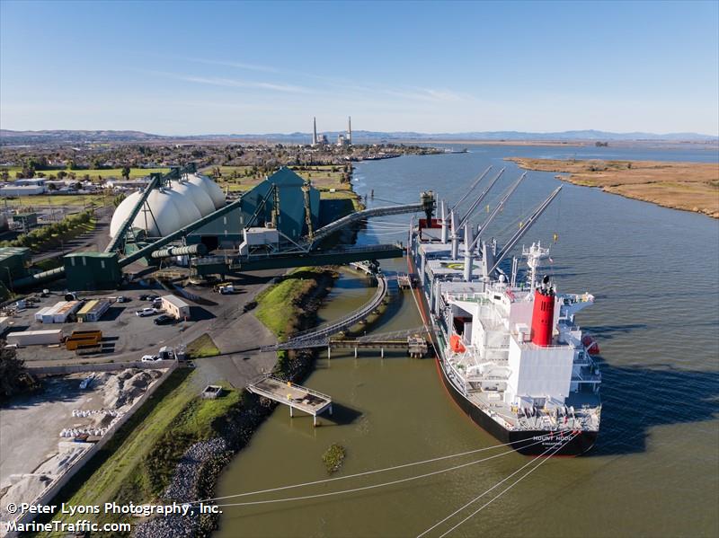 mount hood (Bulk Carrier) - IMO 9979046, MMSI 563209700, Call Sign 9V9000 under the flag of Singapore