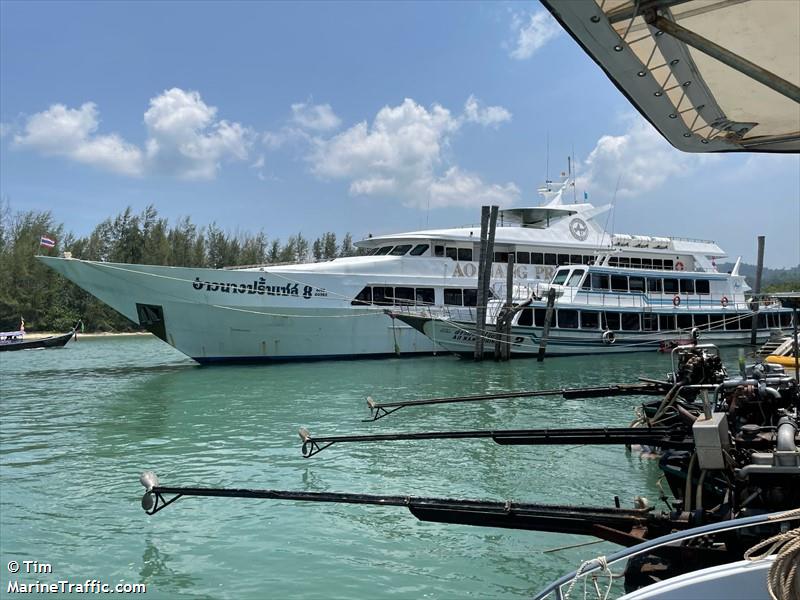 ao nang princess 1 (Passenger ship) - IMO , MMSI 567002943, Call Sign HSB2697 under the flag of Thailand