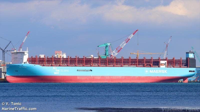 ane maersk (Container Ship) - IMO 9948748, MMSI 219561000, Call Sign OZIA2 under the flag of Denmark