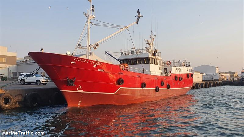 casula castro (Fishing vessel) - IMO , MMSI 659337000, Call Sign D3P5372 under the flag of Namibia