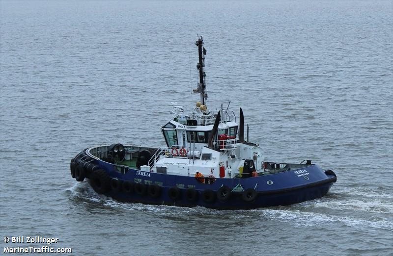 sereia (Tug) - IMO , MMSI 375106000, Call Sign J8B4993 under the flag of St Vincent & Grenadines