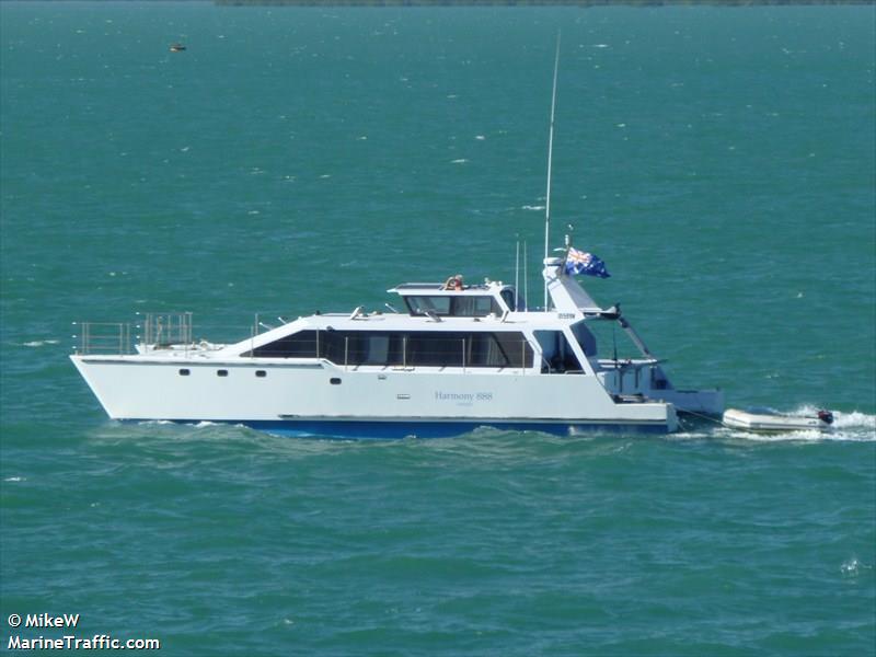 harmony888 (Pleasure craft) - IMO , MMSI 503775900, Call Sign VJN3162 under the flag of Australia