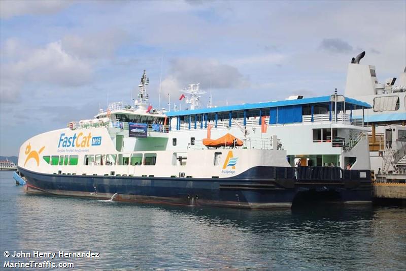 fastcat m15 (Passenger/Ro-Ro Cargo Ship) - IMO 9881586, MMSI 548978500 under the flag of Philippines