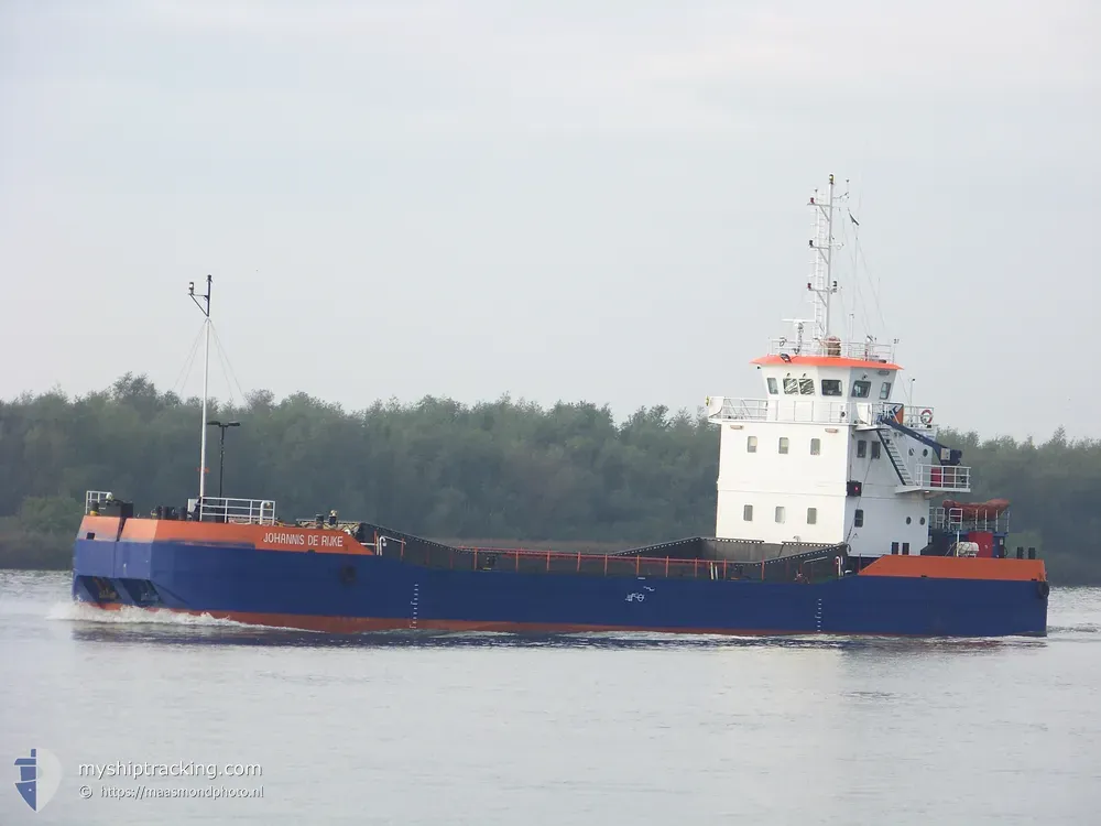 johannis de rijke (Hopper Dredger) - IMO 9098969, MMSI 210437000, Call Sign 5BAF6 under the flag of Cyprus