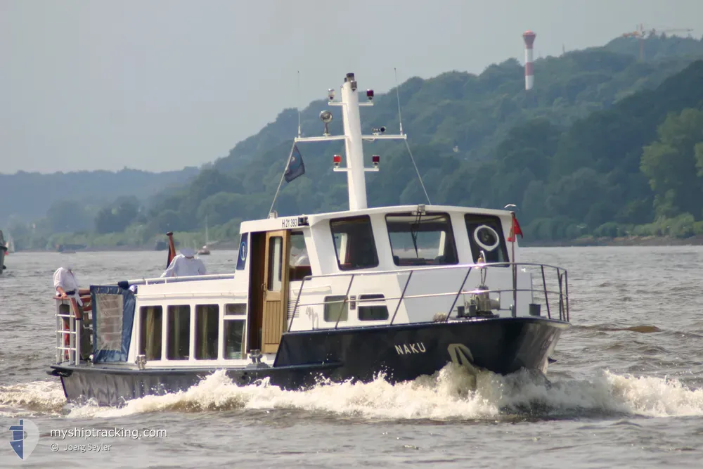 naku (Passenger ship) - IMO , MMSI 211602410, Call Sign DF9022 under the flag of Germany