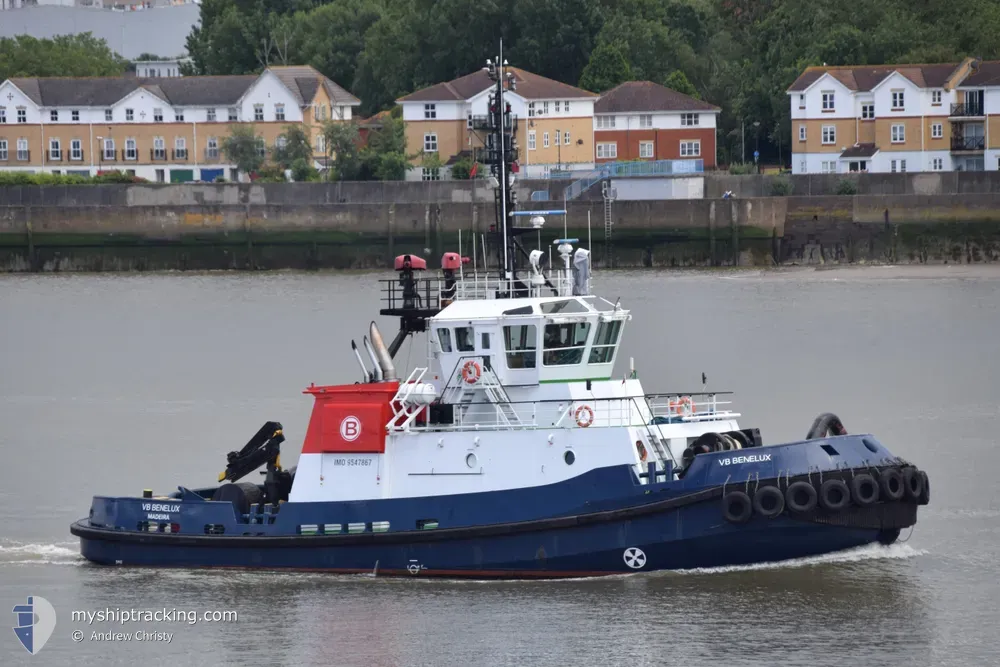 vb benelux (Tug) - IMO 9547867, MMSI 255801590, Call Sign CQNK under the flag of Madeira